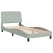 Estructura de cama individual para adultos 95x218 Estructura de cama individual para adultos 95x218 Azul