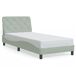 Estructura de cama individual para adultos 95x218 Estructura de cama individual para adultos 95x218 Azul