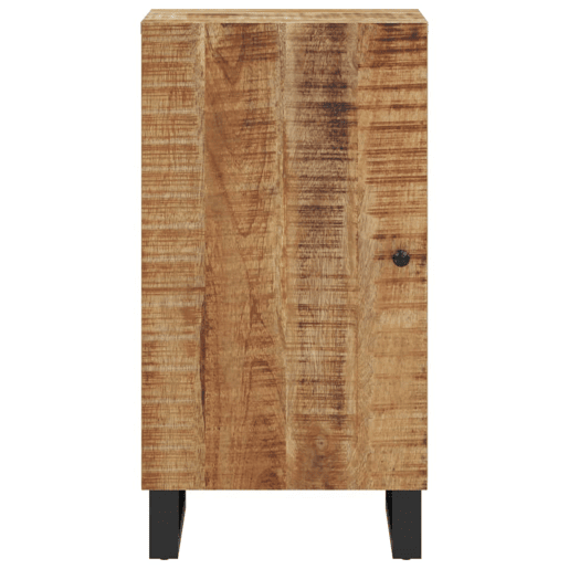 Aparador - Bufete - Móvei de apoio com porta 40x31x75 cm madeira de mangueira maciça pt2128 Aparador - Bufete - Móvei de apoio com porta 40x31x75 cm madeira de mangueira maciça pt2128