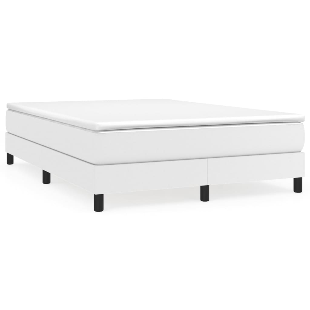 Estructura De Cama Doble Matrimonial 140x193 Blanco
