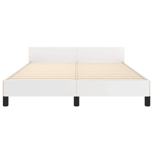 Estrutura De Cama Dupla para adultos c cabeceira - 140x200 cm branco