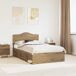 Estructura de cama matrimonial 138x196 Estructura de cama matrimonial 138x196 Gris