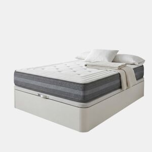 Colchão de espuma de memória Deluxe 4D Bezen | 26 cm | Alta firmeza do colchão | Tecidos de alta qualidade higienizados® e certificados Oeko-Tex®