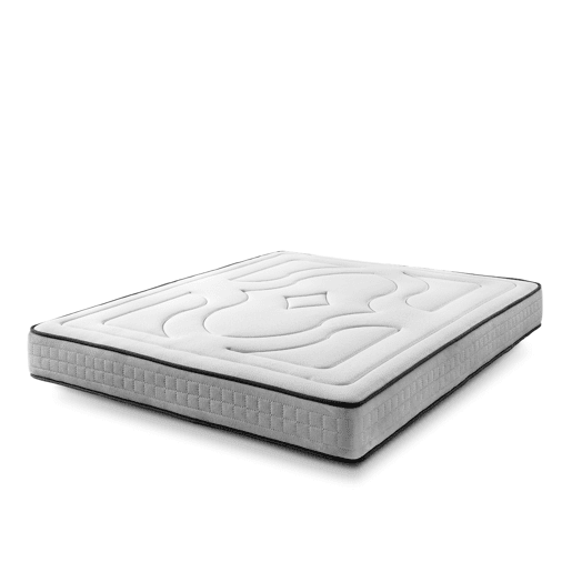 Colchão ergonómico Memory Visco 21 cm - Espuma de alta resiliência : Bellagio Deluxe Total Comfort