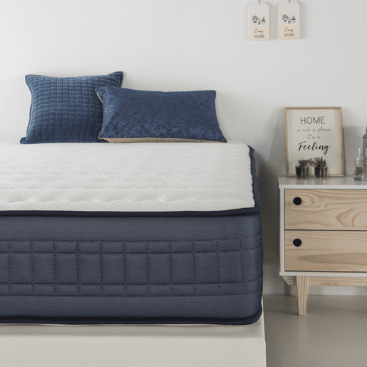 Colchão Viscoelástico Imperial 90 x 200 x 25 cm, 1 cm de Viscoelástico 65 kgm3