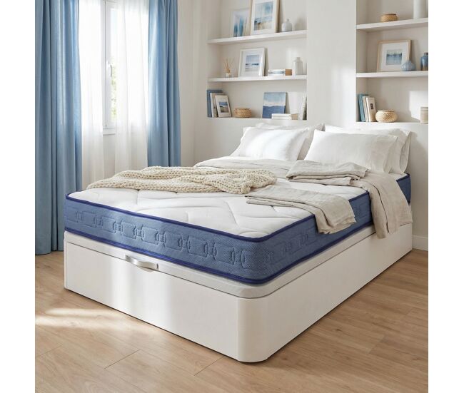 Colchón látex gel plus - efecto relax 13 zonas de confort altura 20 cm | certificado sanitized