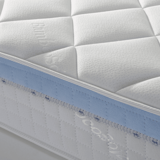 Colchão viscoelástico Gel Active 140 x 200 x 25 cm, 1 cm Visc-Gel 65 kgm3