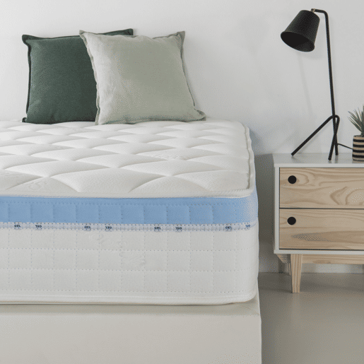 Colchão viscoelástico Gel Active 140 x 200 x 25 cm, 1 cm Visc-Gel 65 kgm3