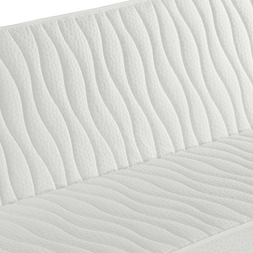 Colchão Clic clac 130x190 cm para sofá-cama, 13 cm de altura, tecido elástico com rebordo de segurança
