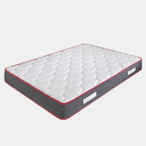 Colchão de espuma viscoelástica Ergo-Therapy 160x200 cm, 18 cm de altura, 2 cm de espuma viscoelástica de 65 kgm³