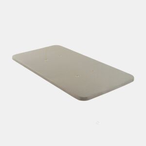 Base Tapizada Air Bege 90x190 cm