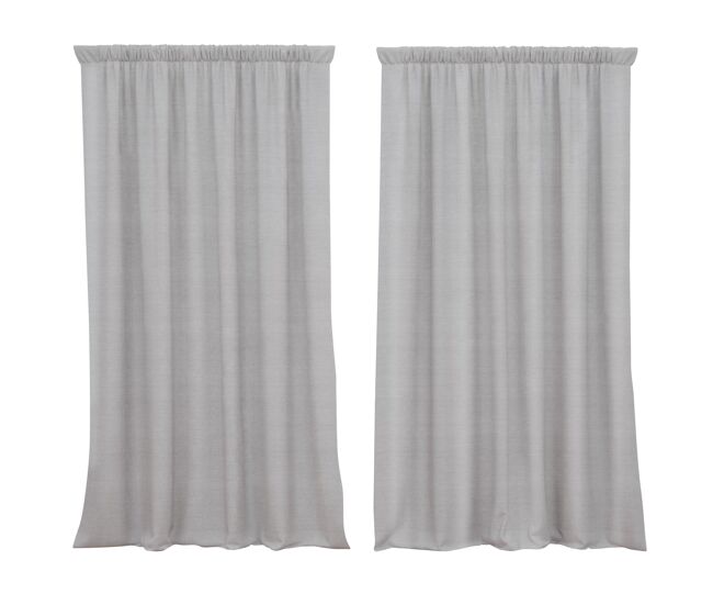 Cortina lotus ceniza lotus - gris - 140x260