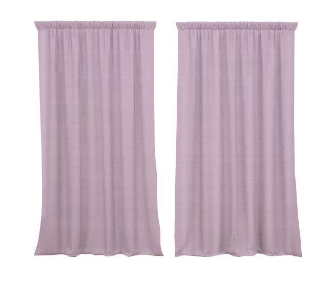 Cortina lotus lotus - rosa - 140x260