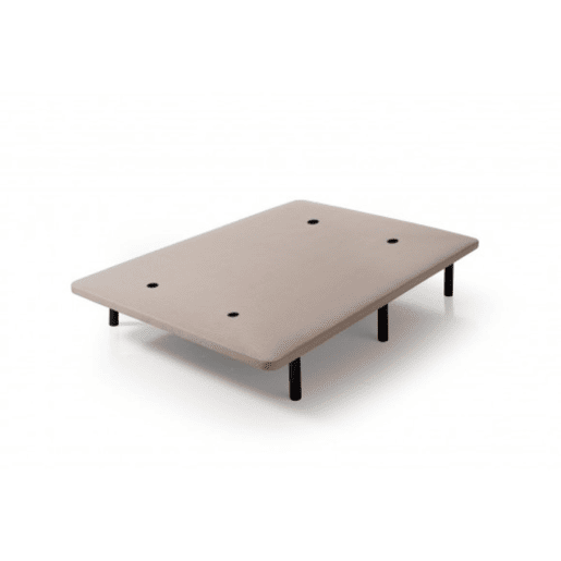 Base Estofada 3D de Luxo 105X190 Tecido Respirável e Antiderrapante