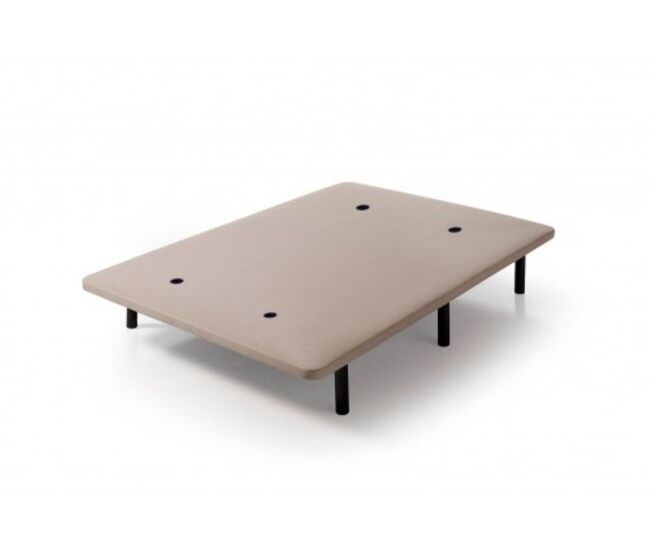 Base tapizada luxury 3d 90x190 tejido transpirable y antideslizante