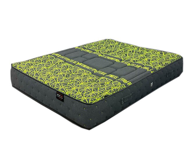 Viphogar colchón viscolástico cool graph fitness 135*190, grosor 26 cm, tejido ceramic well