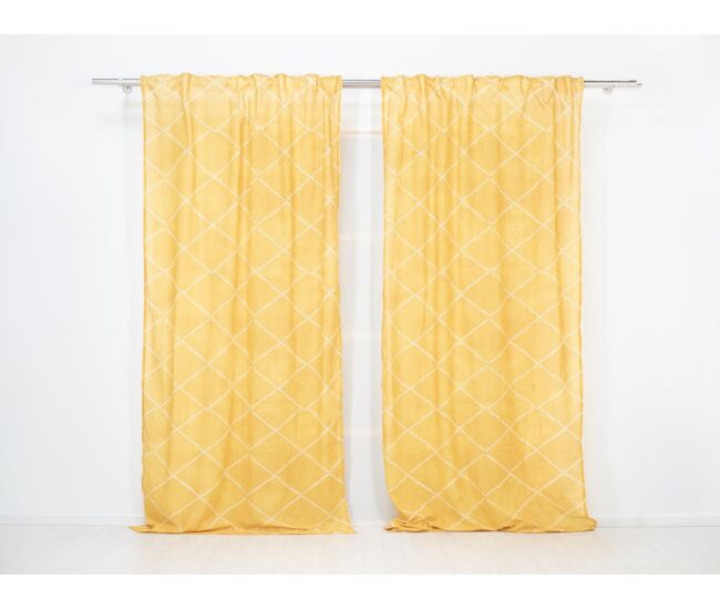 Visillo translúcido honey honey - amarillo - 140x260
