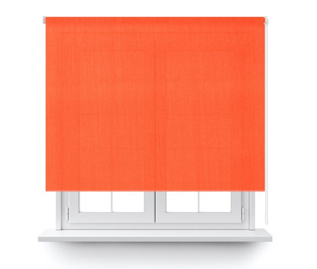 Estor enrollable miami en color naranja