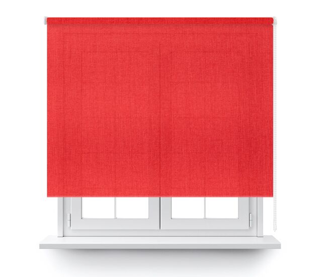 Estor enrollable miami en color rojo