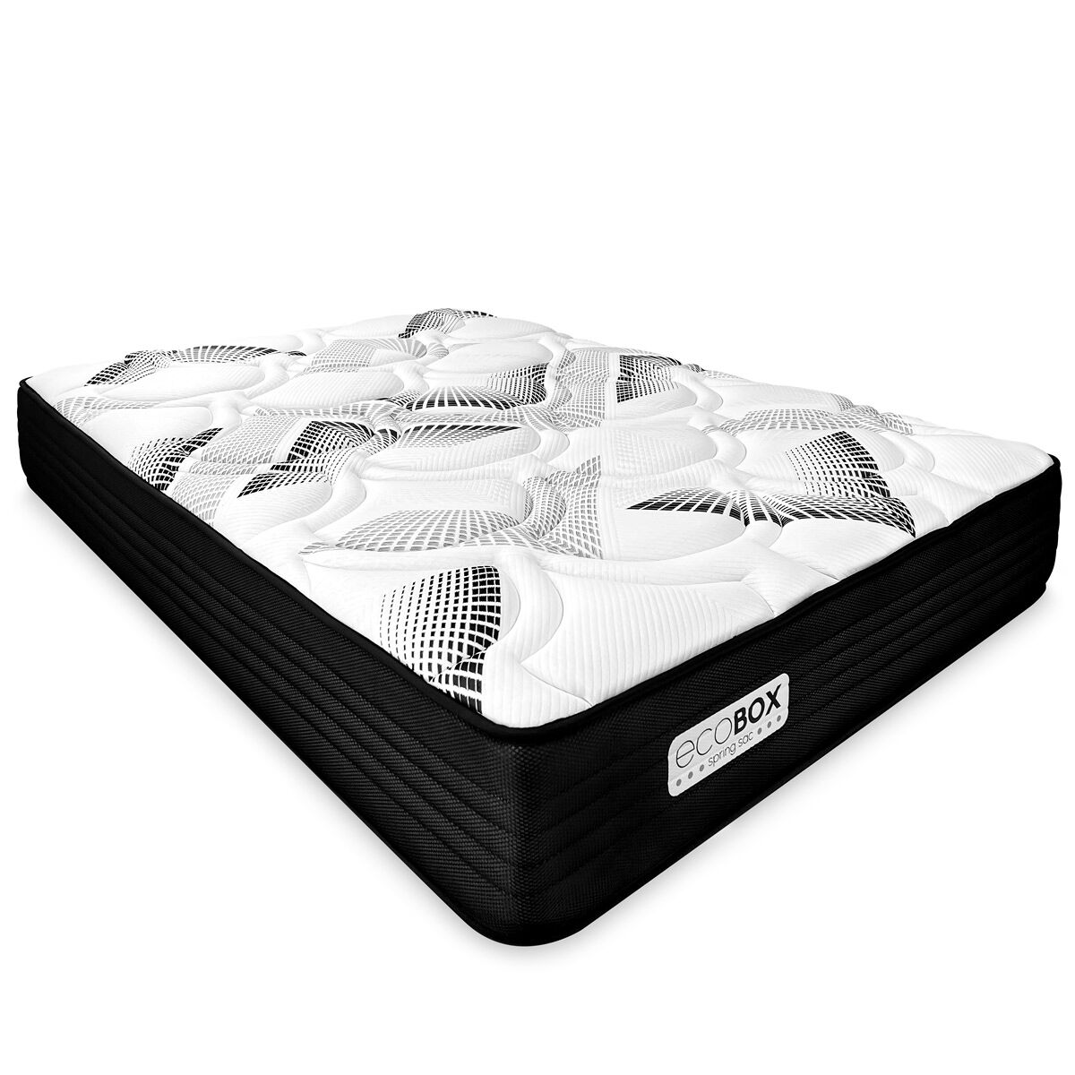 Colchón de Muelles Ensacados + Viscoelástica Eco Box