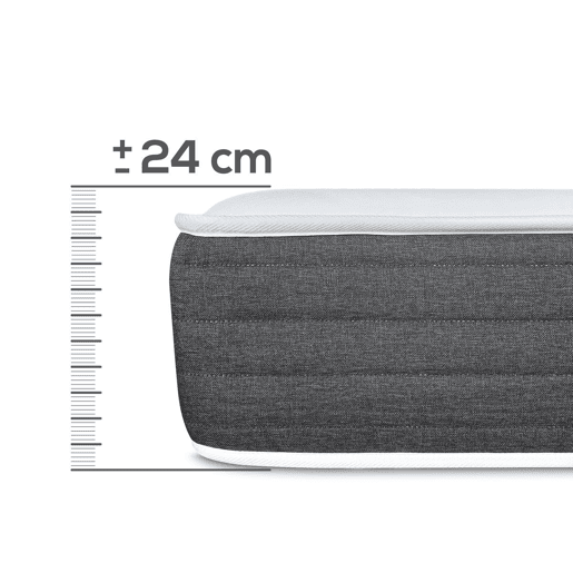 Colchão 80 x 200 Viscoelástico Bio Nature Ecosustentável, com Viscogel, Firme e Confortável, Antialérgico e Hipoalergênico.