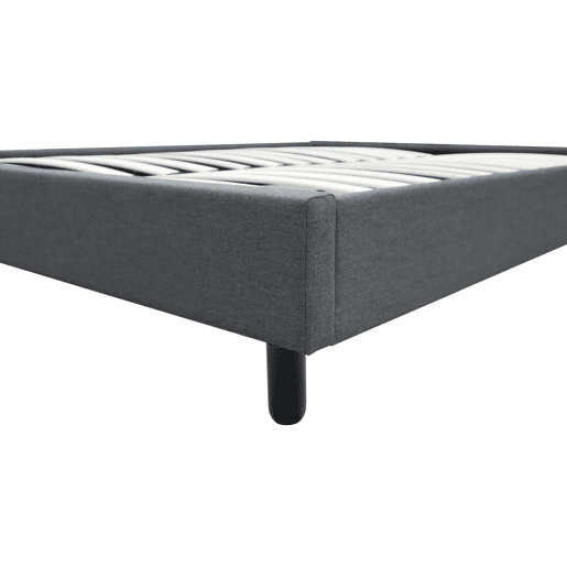 Estrado de cama Andy - 160 x 200 cm - Cinza antracite -