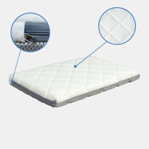 Colchão de bebê MINI BABY AIR 80X50 Altura 7 CM- Removível, lavável, adaptável e respirável