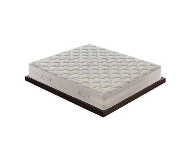 Colchón 120x190 viscoelástico - 9 zonas diferentes - 25 cm alto -funda extraíble de aloe