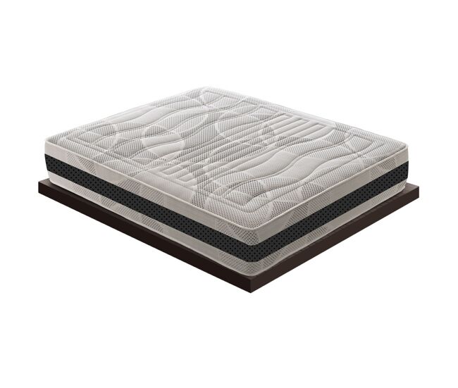 Colchón 80x200 viscoelástico, altura 28 cm, viscoelástico 5 cm, ortopédico, anatómico