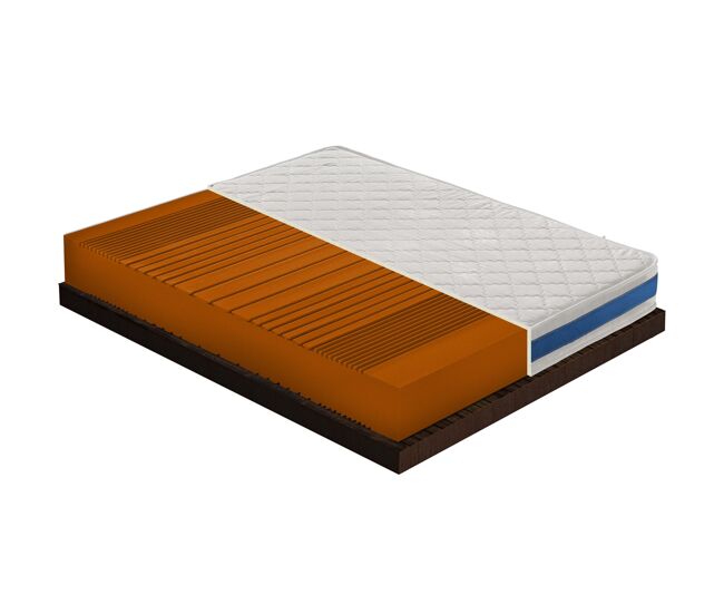 Colchón 160x200 de espuma hr - alta densidad - ortopédico - rigidez h4