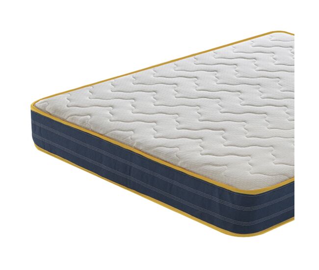 Colchón 150x190 de muelles ensacados y viscoelástico, 23 cm de altura, ortopédico, funda extraíble