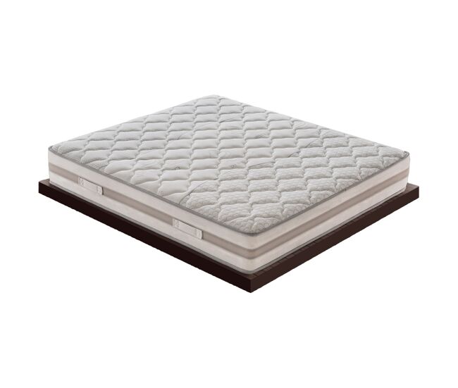 Colchón 120x200 de muelles ensacados y viscoelástico - 9 zonas de confort - 25 cm de altura - 5 cm viscoelastica