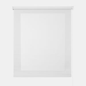 Estores Screen Blackout e isolamento térmico estore de rolo com tecido técnico Branco 160 x 180 cm