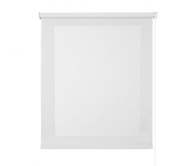 Estores screen oscurecimiento y aislamiento térmico estor estor enrollable con tejido técnico blanco 160 x 180 cm