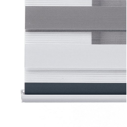 Estores Noite e Dia Premium, estore de rolo com acabamento em alumínio Premium Tricolor 200 x 250 cm