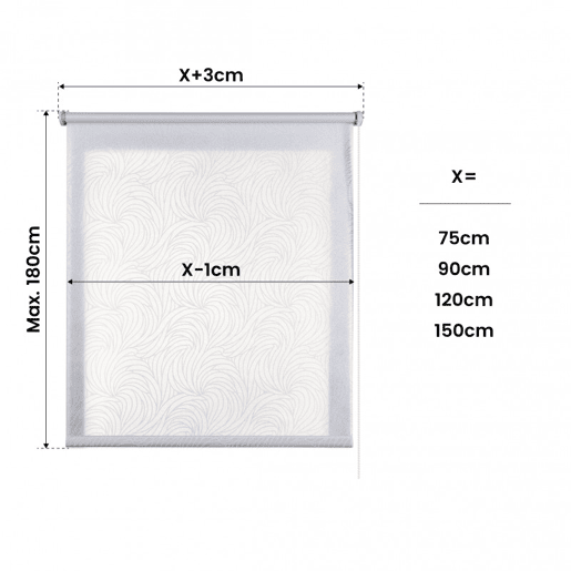 Estores de Bambu, estore de rolo Bambu natural Marrom claro 150 x 175cm