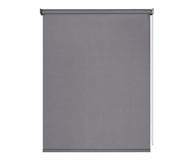 Estor opaco moon, estor enrollable blackout gris oscuro, 60 x 180 cm