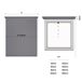 Estor Opaco Moon, Estor enrollable Blackout Estor Opaco Moon, Estor enrollable Blackout