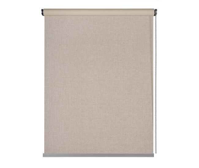 Estor opaco estores enrollables blackout premium con acabados en aluminio beige 160 x 250 cm