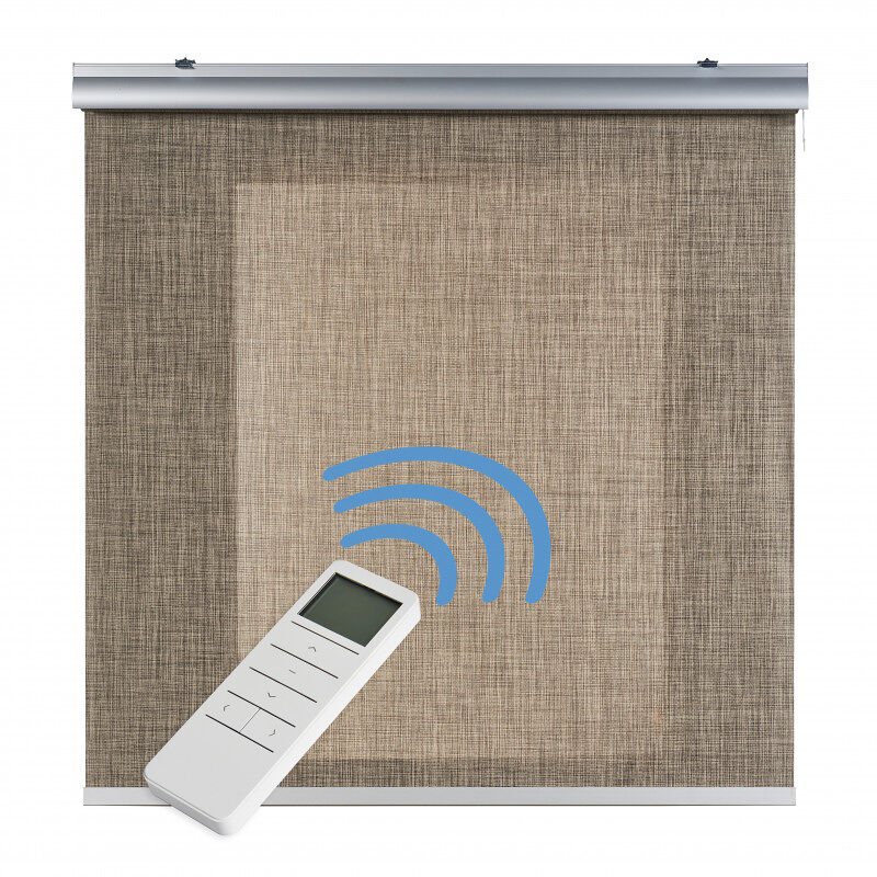 Estores Enrollables Screen Motorizado automatico tejido tecnico