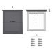Estor translucido Estores enrollables para Ventanas Estor translucido Estores enrollables para Ventanas