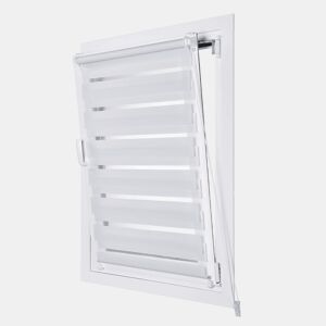 Estores Noite e Dia EasyFix, estore de rolo instalação sem furar Branco 120 x 180 cm