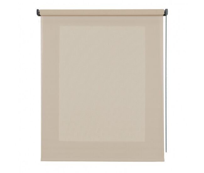Estor translúcido estores enrollables para ventanas beige 80x180 cm