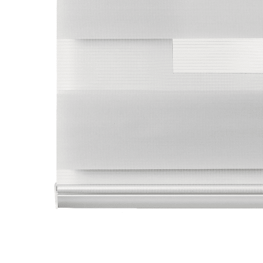 Estores Noite e Dia Premium, estore de rolo com acabamento em alumínio Premium Cinza claro 60 x 250 cm