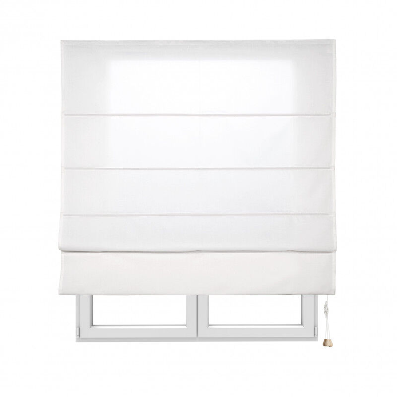 Estores plegables estor paqueto liso sin varillas para ventanas beige 120x175 cm