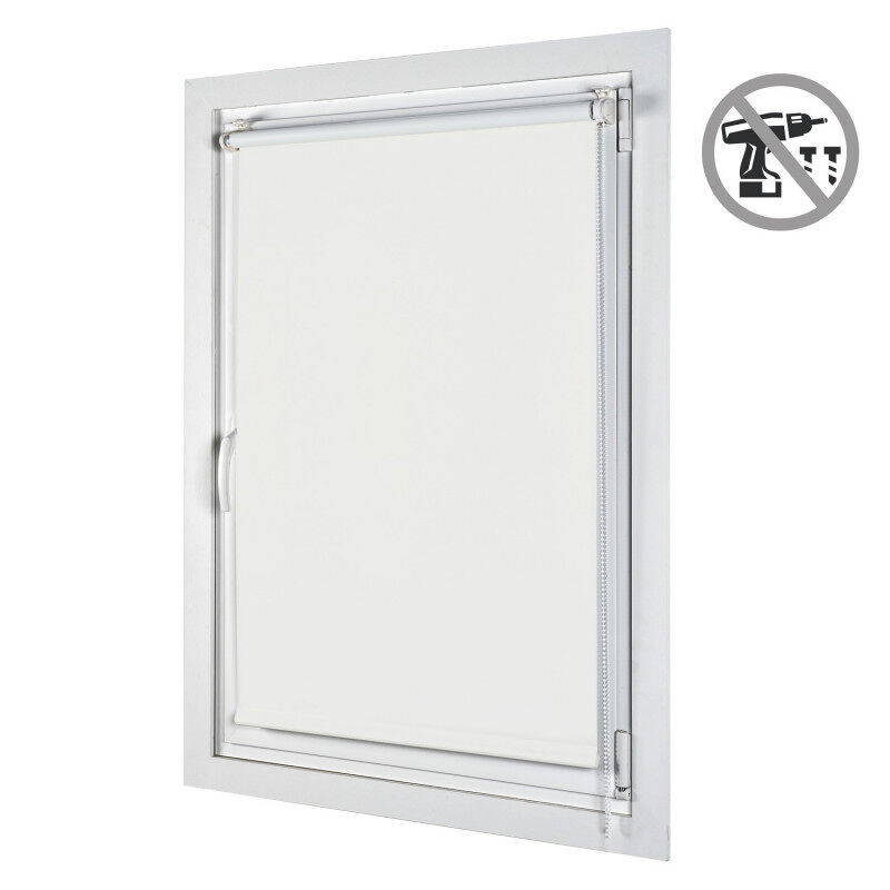 Estores plegables estor paqueto con varillas para ventanas gris 60x175 cm