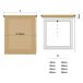 Estor translucido Estores enrollables para Ventanas Estor translucido Estores enrollables para Ventanas Amarillo