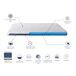 Topper viscoelastico JENO desenfundable y adaptable Topper viscoelastico JENO desenfundable y adaptable