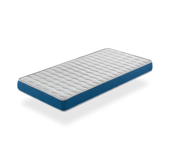 Colchon de espuma transpirable 90x140 onix, altura 14 cm, ergonomico y adaptable