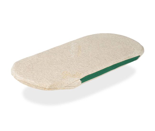 Colchón capazo 72x33 altura 3 cm 100% látex y tejido natural